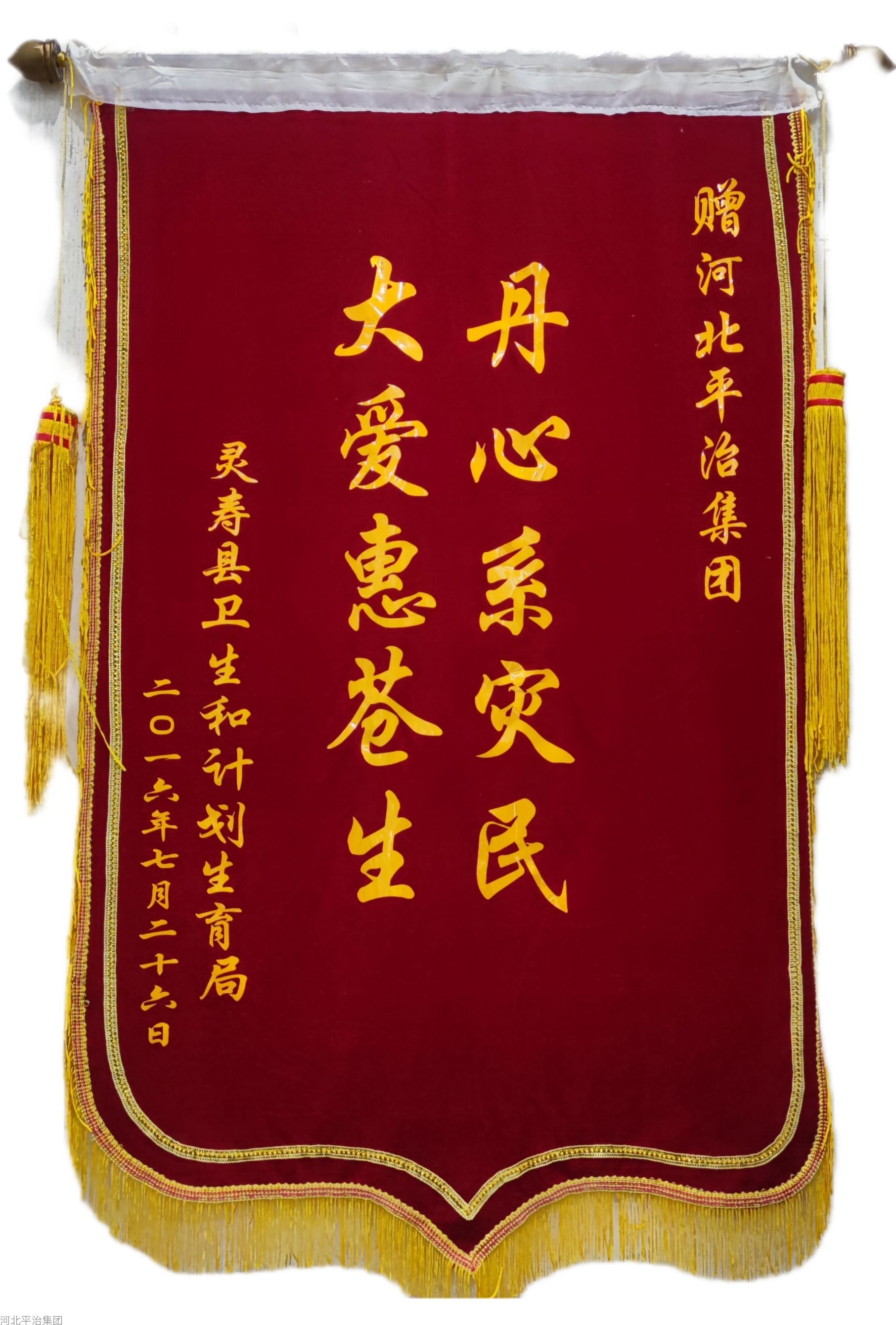大爱惠苍生，丹心系灾民